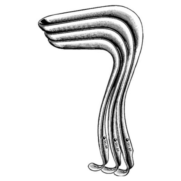 Retractor Vaginal Sims Medium Ea
